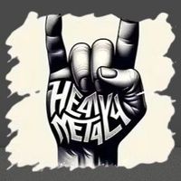 🤘🔥 Heavy Metal „Rock On“ Aufbügelbild 🔥🤘