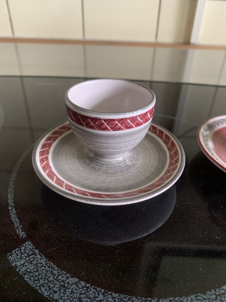 Altre Stoviglie: Vintage Eierbecher Set, Keramik, 2-teilig – Nuovo (secondo la descrizione) da Grosshöchstetten venduto da juri_pf 1