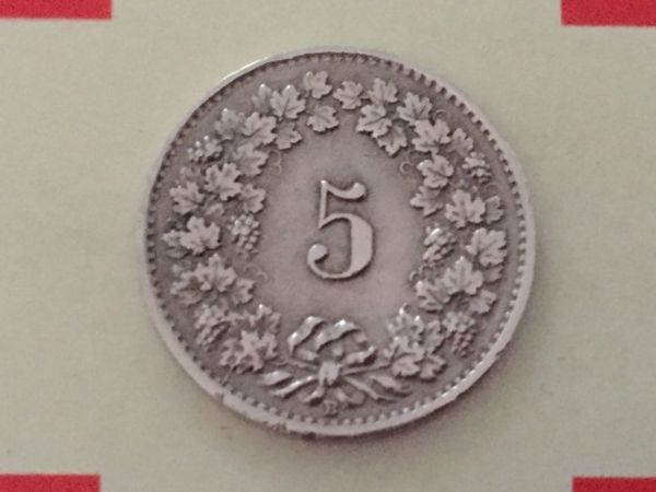 Tutti le monete: 5 Rappen 1931 ss-vz – Usato da Elsau venduto da herbybay 1