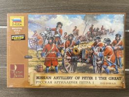 Zvezda 1:72 – Russische Artillerie unter Peter dem Großen