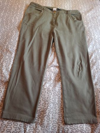 Pantalon vert olive taille 48 marque AproductZ 98% coton