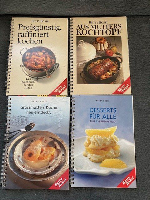 Libri: 4 Betty Bossi Kochbücher – Usato da Richterswil venduto da Hausi12