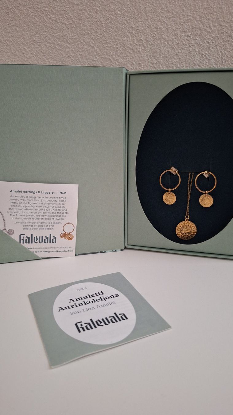 Altri gioielli: Kalevala- Ensemble boucles d'oreilles & collier en bronze – Nuovo e nell'imballaggio originale da Goldach venduto da Mischyta 1