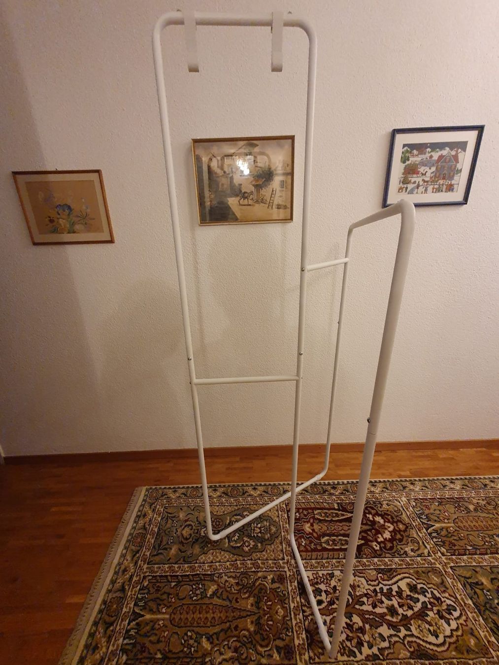 Porte manteau: Garderobe, Metall, weiss – D'occasion à Zürich par abraxas1291 1