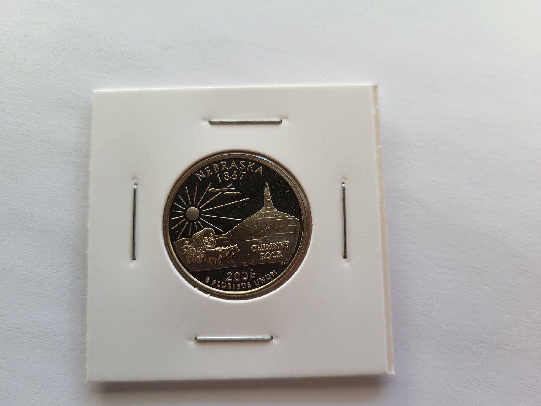 Tutti le monete: Quarter Nebraska 2006 S Proof – Nuovo (secondo la descrizione) da Pravidondaz venduto da LVtik