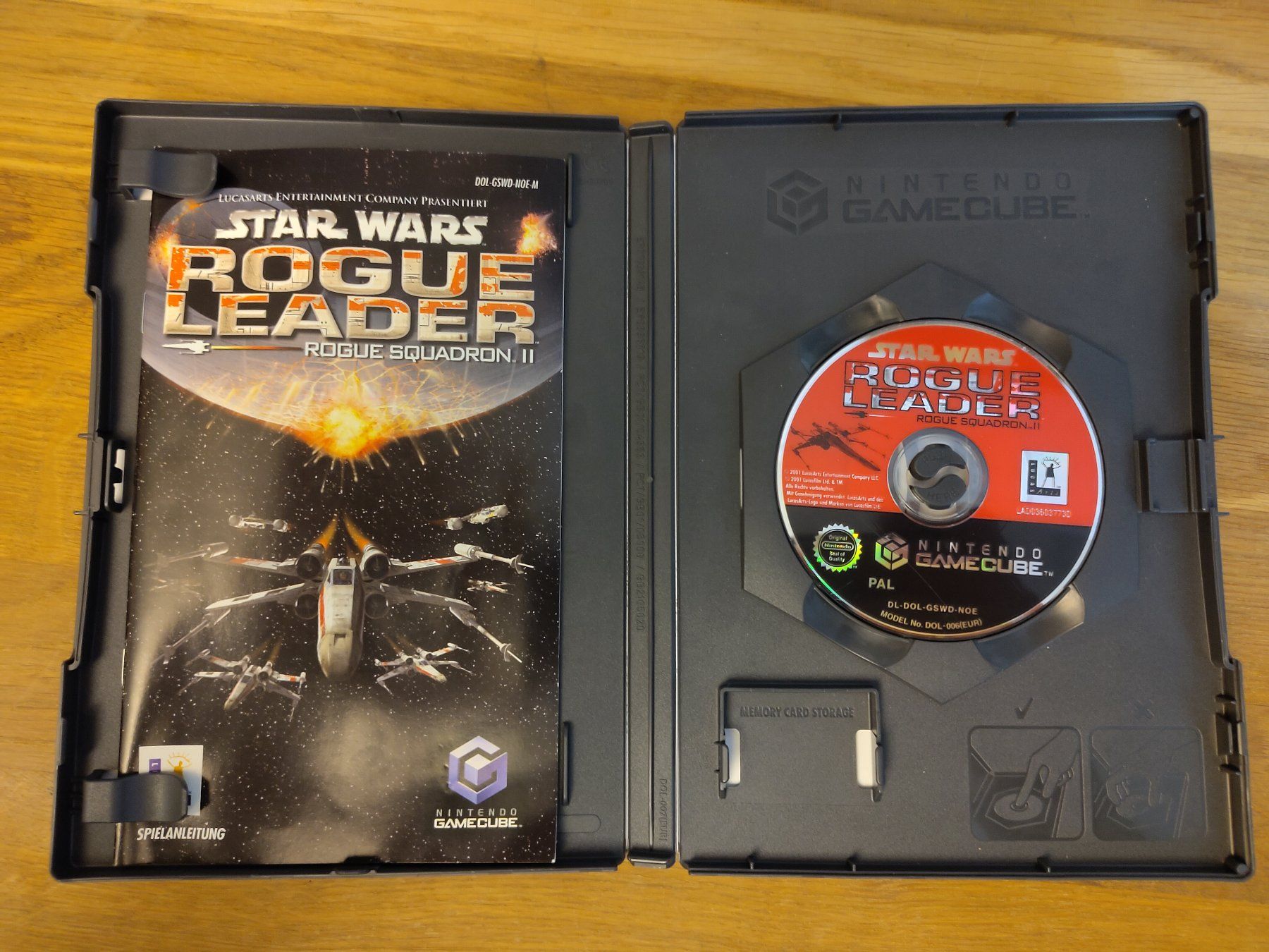 Nintendo Giochi: Star Wars: Rogue Leader - Rogue Squadron 2 - Nintendo Gamecu – Usato da Kloten venduto da SuperRetroPixels 2