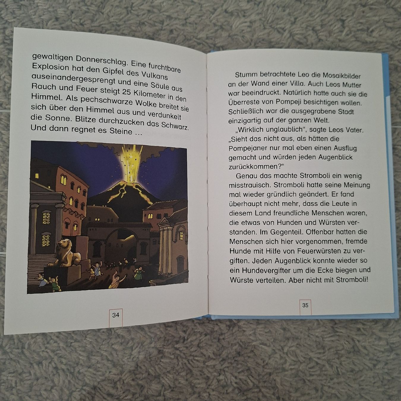 Livres: LeseBiene Der kleine Vulkanexperte Lesestufe 4 – D'occasion à Niederbuchsiten par Cheasily 2