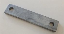 Lochplatte, 180x30mm, Doppellochplatte