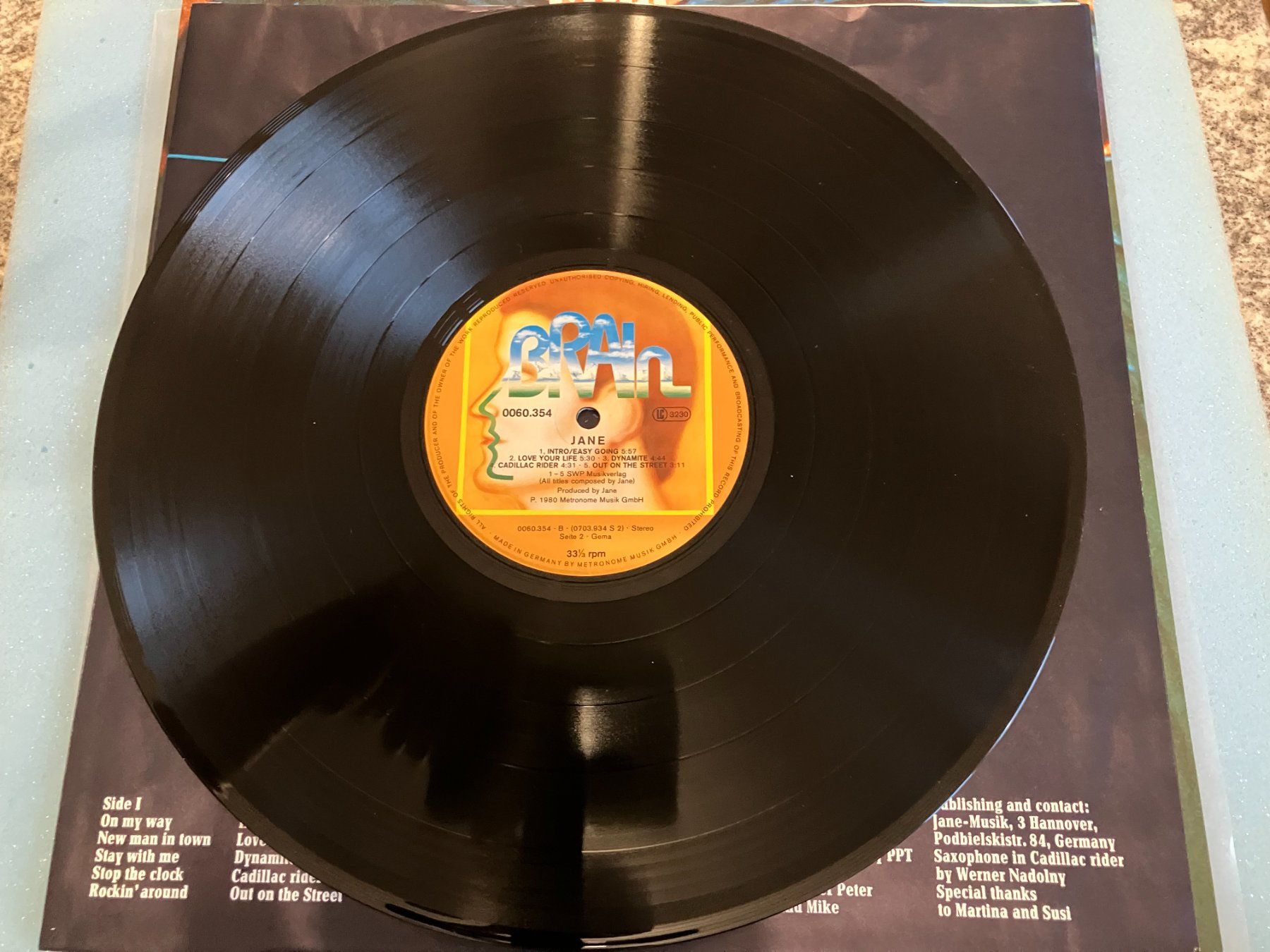 Schallplatten: Jane – Gebraucht aus Aarwangen von Jukebox3 8