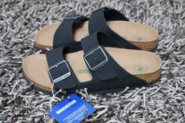 Birkenstock, Arizona, Gr. 39, schwarz, NEU