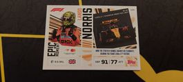 Lando Norris Epic Moment 109 F1 Topps Turbo Attax 2026