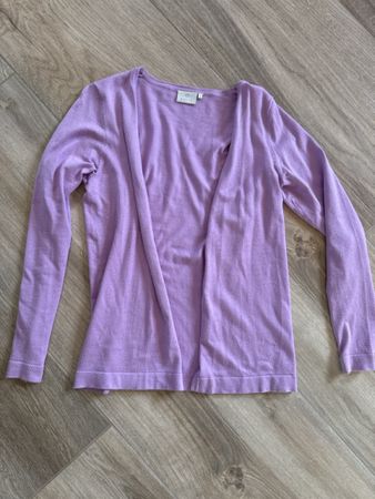Kaffe Strickjacke Lila, Gr. S, Cardigan, Top Zustand! (51)