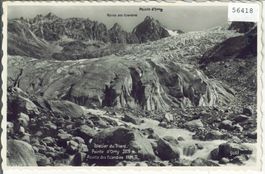 Glacier du Trient - Point d'Orny - Pointe des Ecandies