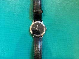 Calvin Klein Zeppelin Uhr, schwarz, CK Armbanduhr