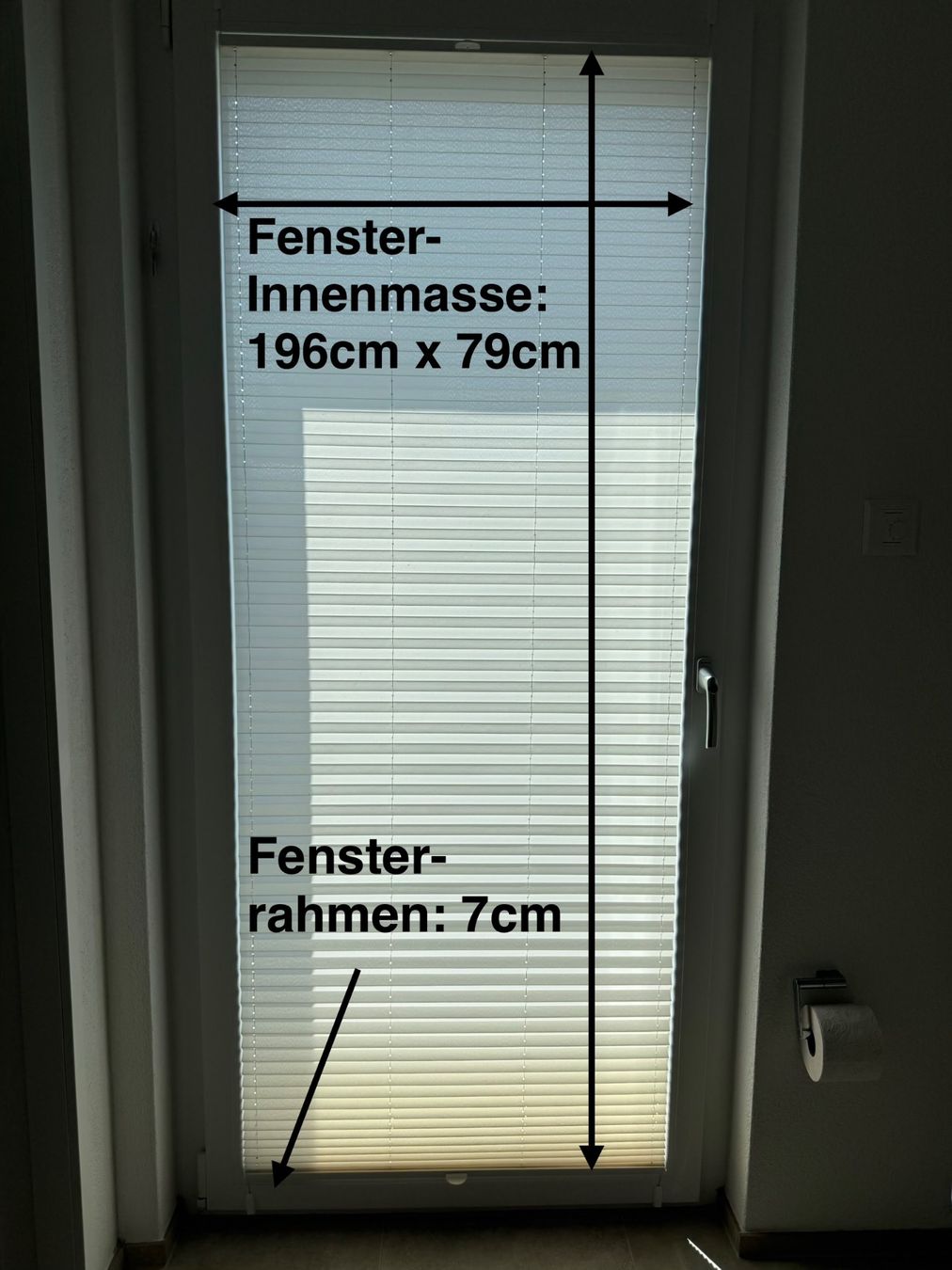 Tende: Plissee 78,5 × 206,2 cm – Usato da Volketswil venduto da bumat 2