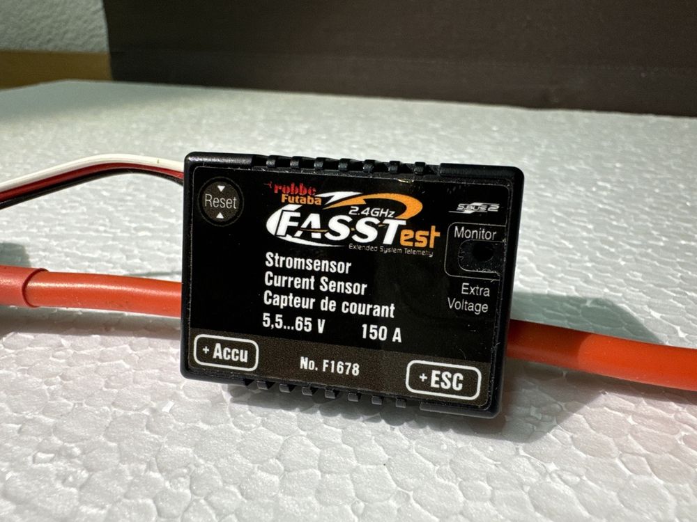 FASSTest Stromsensor 150A Futaba (Neu (gemäss Beschreibung)) in ...