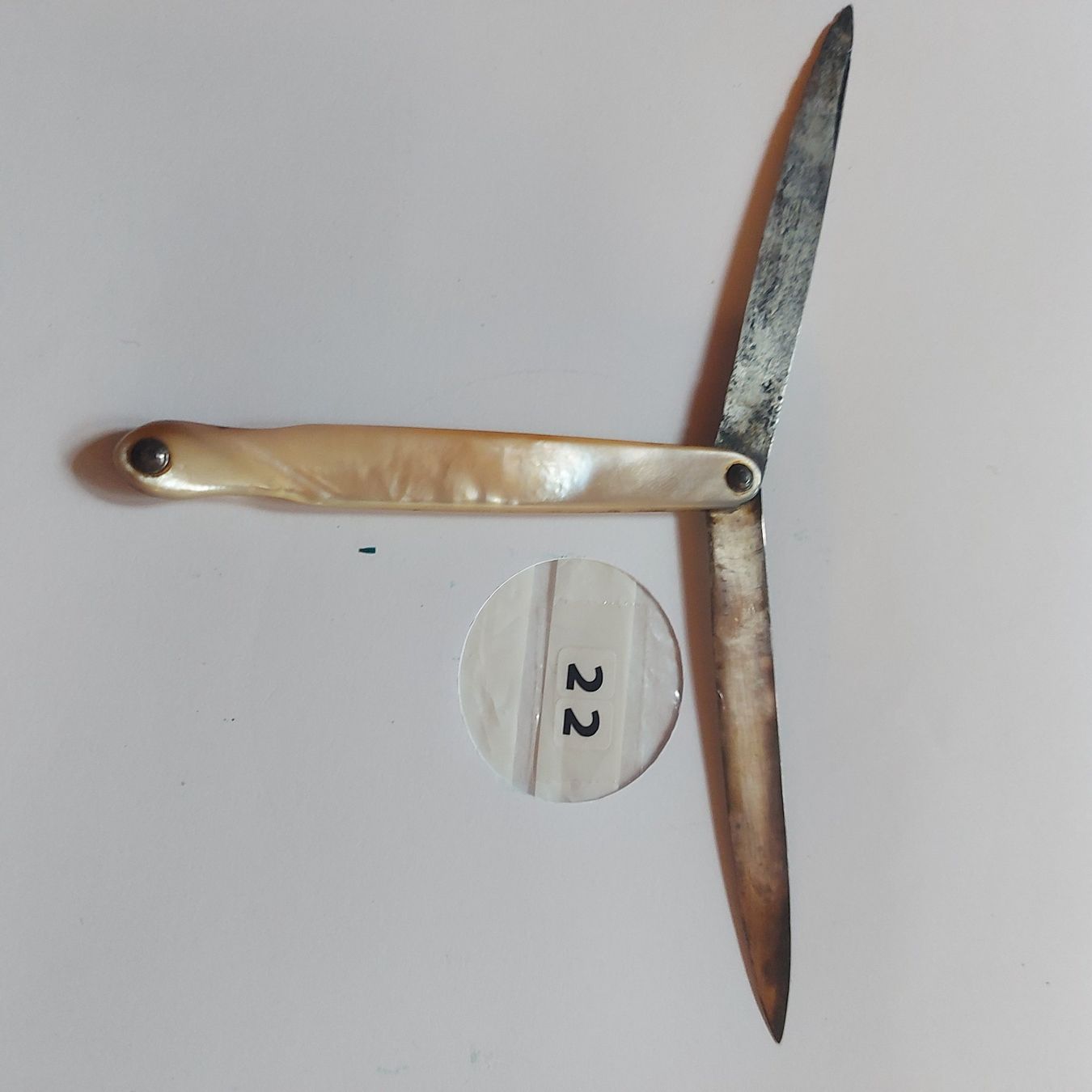 Coltelli tascabile: Früchtemesser Nr,22 – Usato da Opfikon venduto da Seevogt47