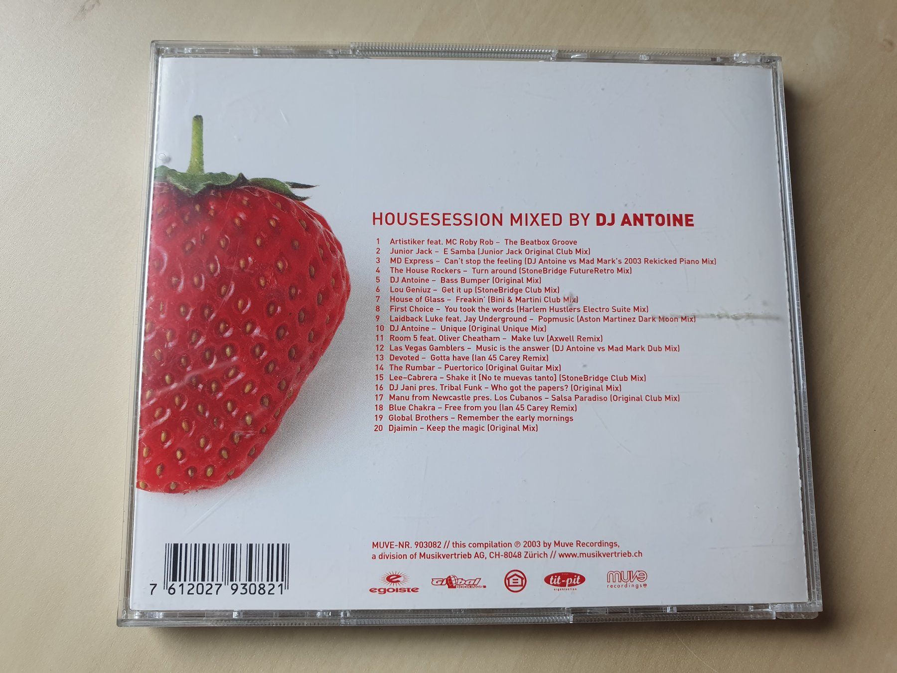 CD: DJ Antoine Mainstation Housesessions – Usato da Stansstad venduto da collectorsshop 1