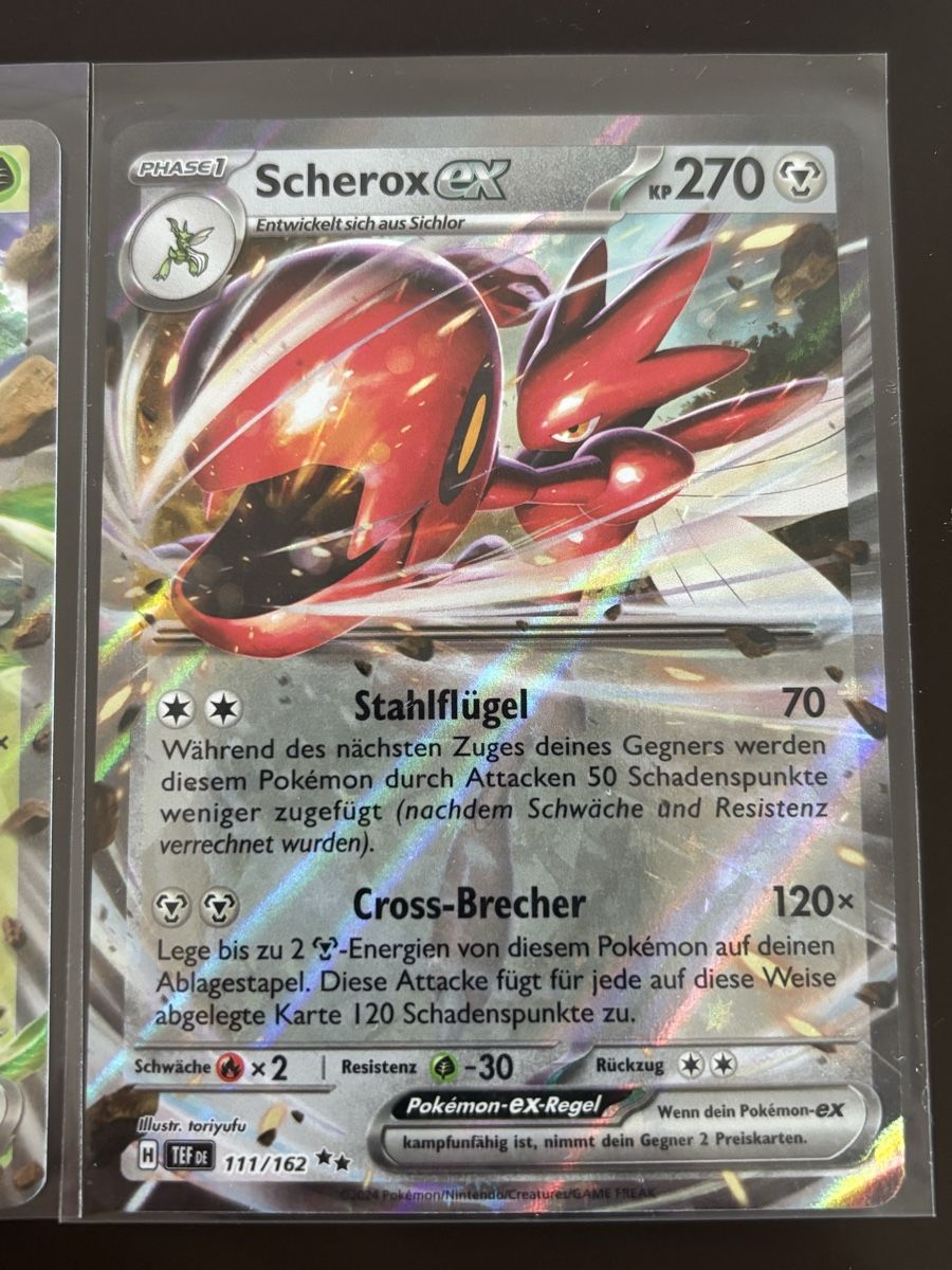 Pokémon Sammelbilder & Trading cards: Pokémon Temporal Forces, Double Rare Set (3 Karten, DE) – Neu (gemäss Beschreibung) aus Basel von Michele4123 3