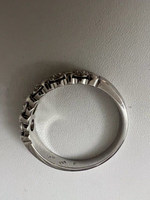 Anelli: Halb-Alliance-Diamant-Ring 750 WG – Nuovo (secondo la descrizione) da Walenstadt venduto da ricamul 7