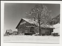 AK 1954 Zwingliheim Wildhaus im Winter ⛄