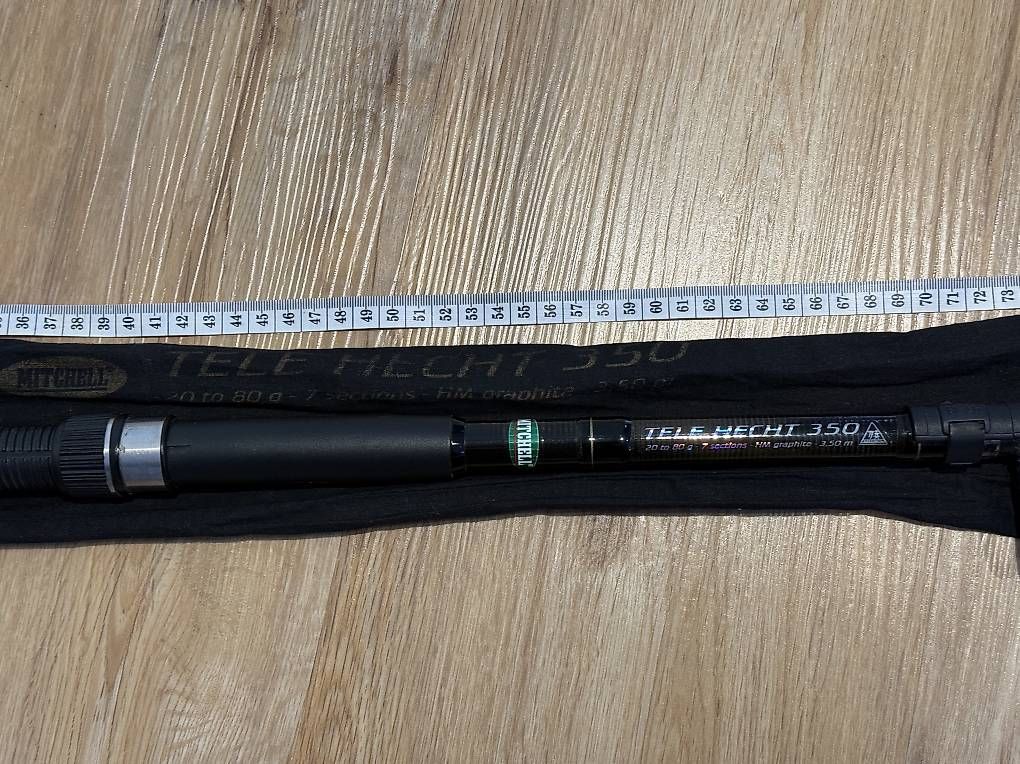 Angelruten: Tele Hechtrute 3,5meter Graphite 20-80g Mitchell – Gebraucht aus Mogelsberg von mhl_99dz