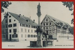 Winterthur - Holderplatz und die Kaserne