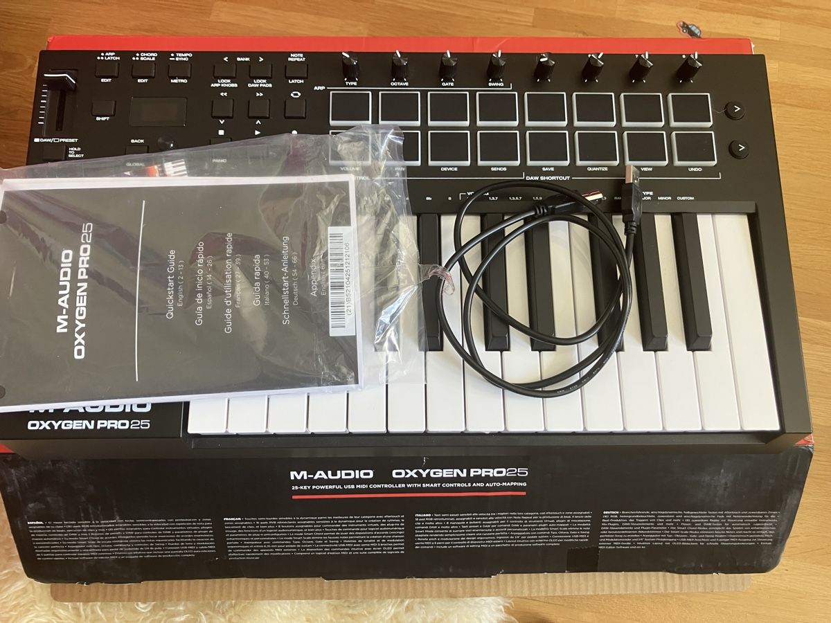 M-Audio Musikinstrumente: M-Audio Oxygen Pro 25 MIDI Controller – Gebraucht aus Birsfelden von GordyB 3