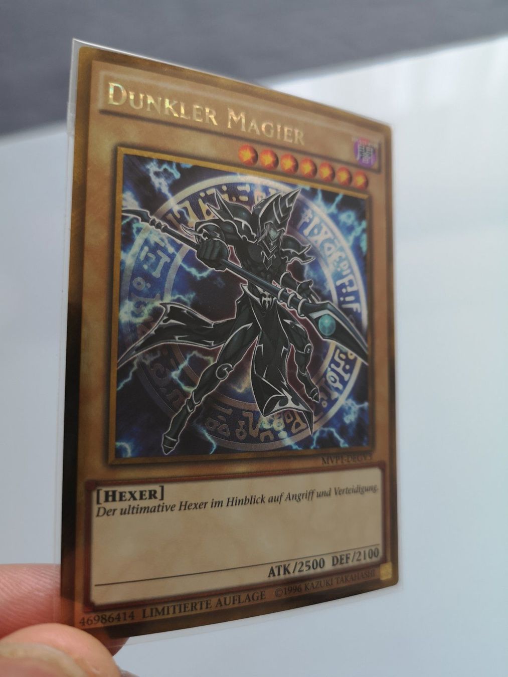 Yugioh Carte collezionabili: Dunkler Magier Gold-SR Mint Limitiert – Nuovo e nell'imballaggio originale da Boswil venduto da ShoppingCenterCity 1