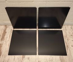 USM Haller 4x Aussentablare 35x35 schwarz