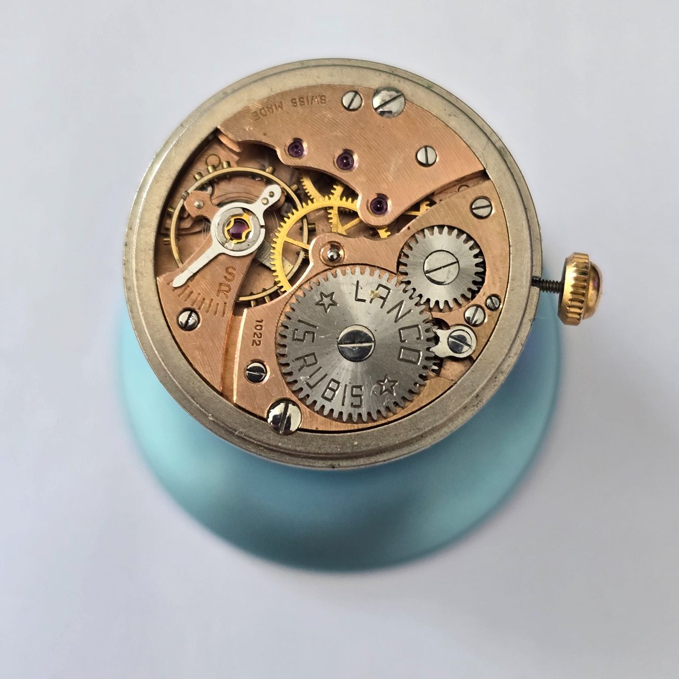 Lanco Orologi: Mouvement Lanco 1022 – Usato da Tramelan venduto da Nirdan 1