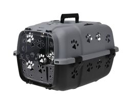 Tier Transport Box 48 x 32 x 30 cm (grau)