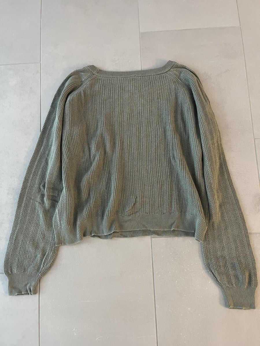 Maglioni & Felpe: Strickpullover mit Lochmuster oliv S neu – Nuovo (secondo la descrizione) da Birrwil venduto da vanyboo 1