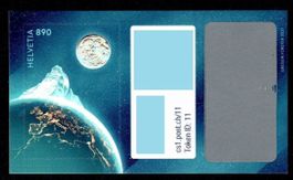 Crypto Stamp ID11 : Säntis mit Kuh inkl. NFT nur 200 davon