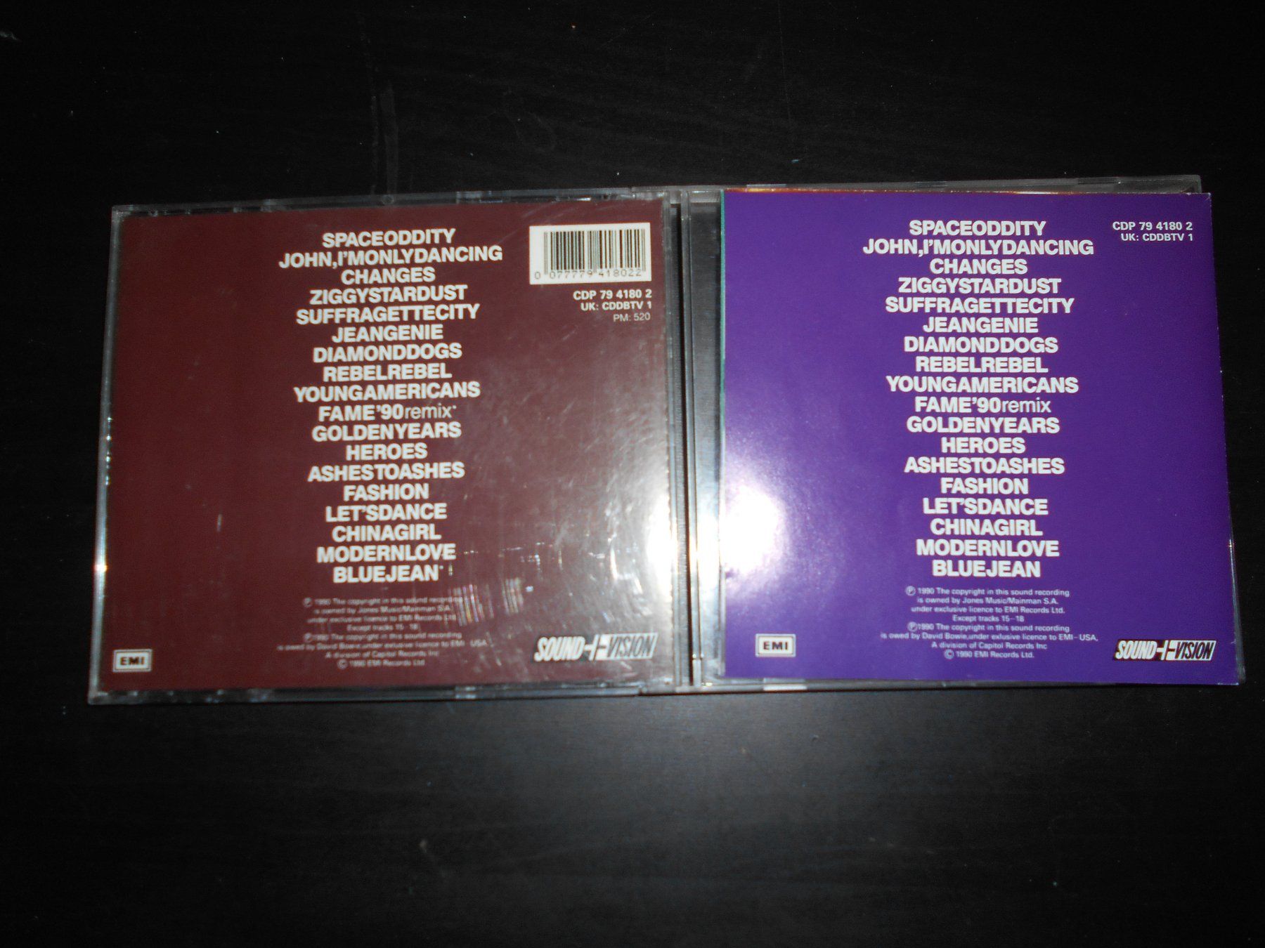 CD: David Bowie – ChangesBowie / 1990 – Usato da Aarberg venduto da witchhunter01 1