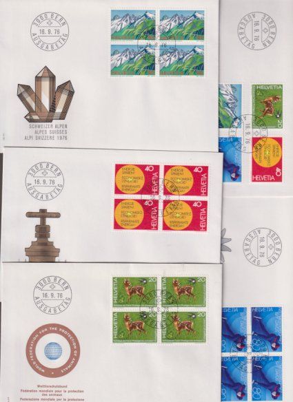 Tutti i francobolli: FDC-Serie 1976, Werbemarken 2 – Nuovo (secondo la descrizione) da Koblenz venduto da Boerse6