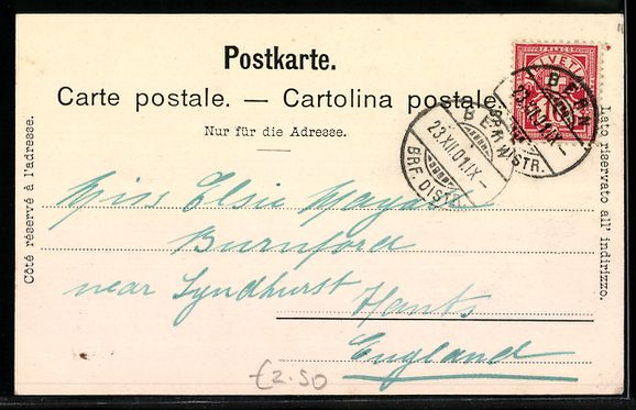 Cartoline postali: Berne, Strassenpartie mit Geschäften, B – Usato da Berlin venduto da bartko-reher 1