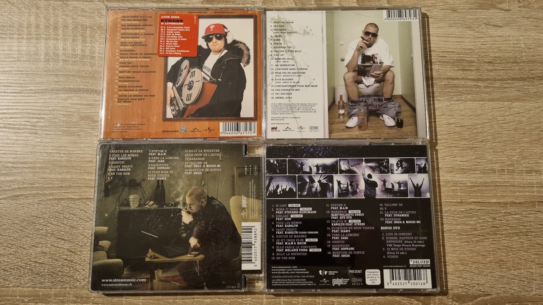 CD: Stress Paket mit 4 Alben – Usato da Hagenbuch ZH venduto da lecterr55 2