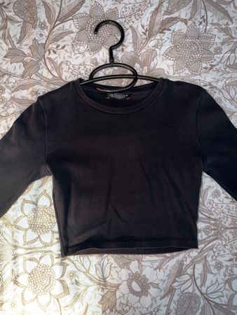 Haut crop manches longues ZARA