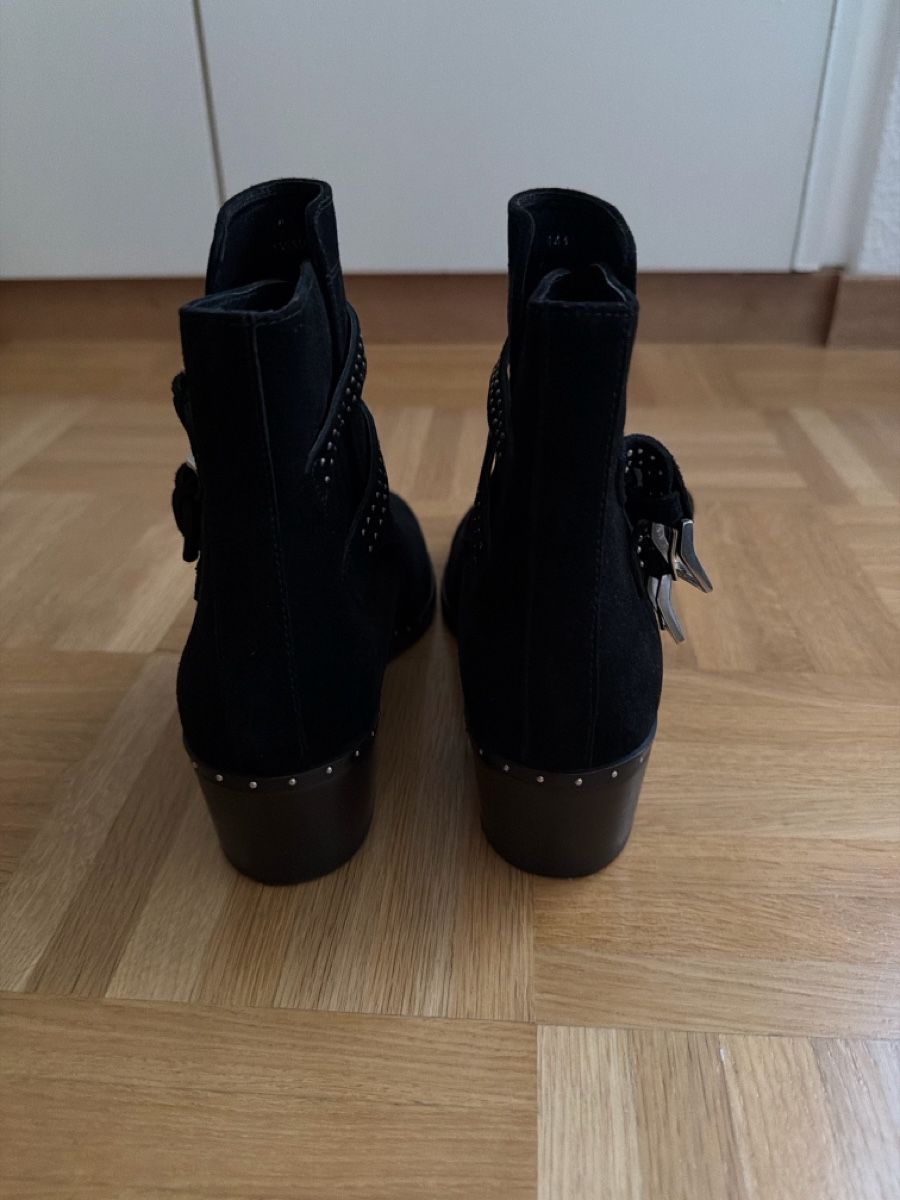 Kooples Scarpe da donna: Kooples ankle boots black suede size 36 – Nuovo (secondo la descrizione) da Chêne-Bourg venduto da gbe_wks9 1