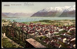 AK Locarno, Veduta generale