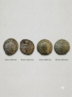 Duo Antoniniens Romains - Billon IIIe Postume & Gordien III