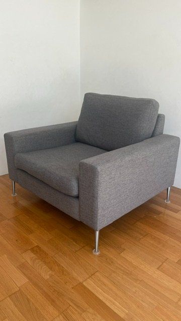 Poltrone: Moderner Sessel Grau – Usato da Zollikon venduto da pma_fb8j 1