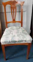 Paire de chaises art-nouveau restaurées