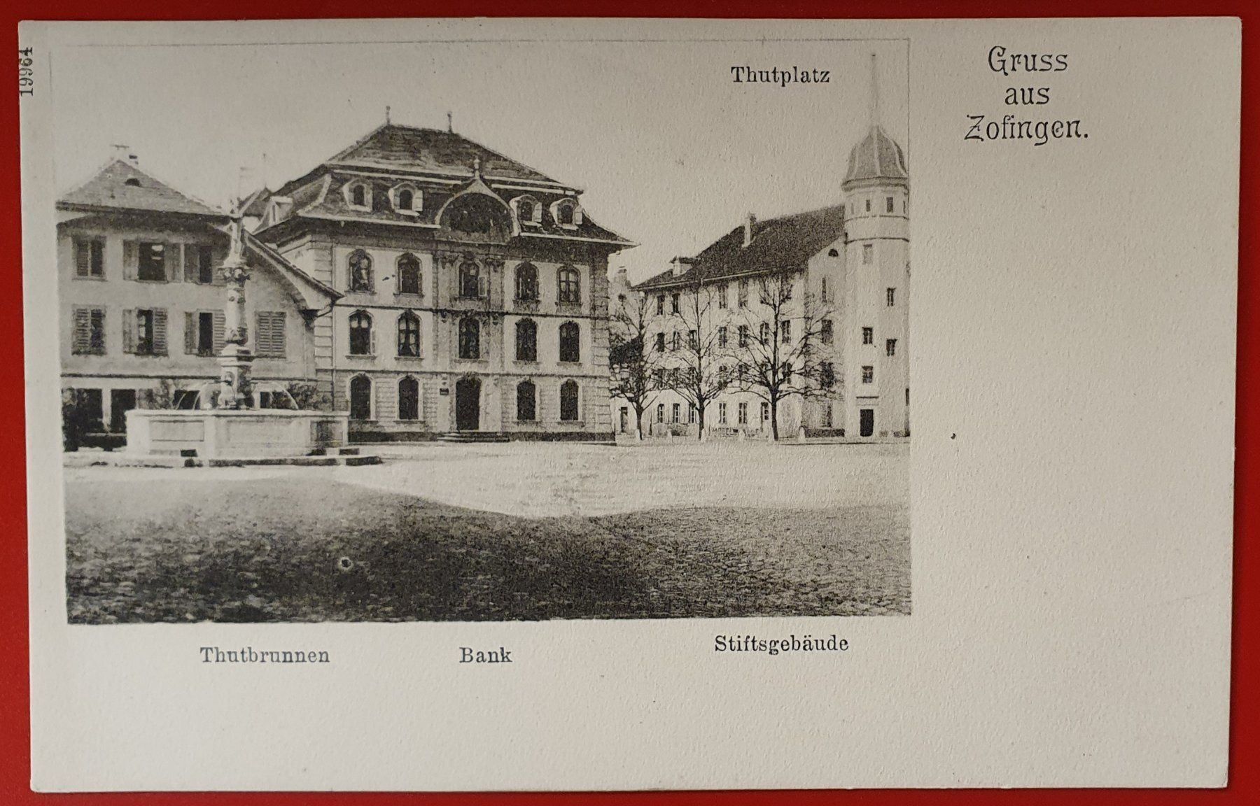 Cartoline postali: Gruss aus Zofingen – Usato da Kreuzlingen venduto da Rschweiz1