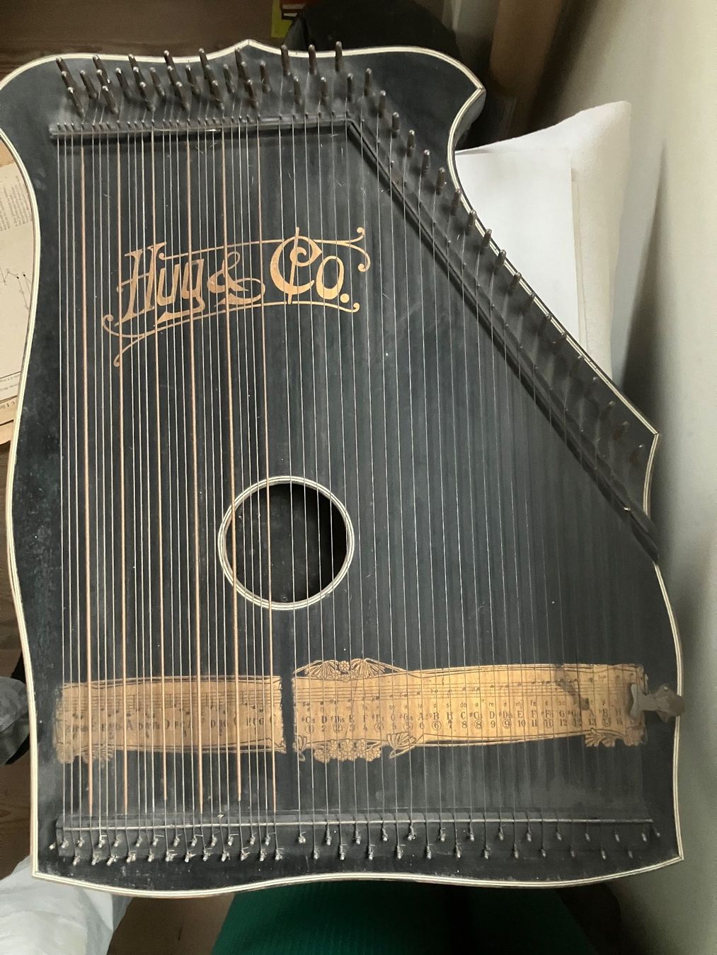 Strumenti musicali: Zither von Hug & Co – Usato da ZUERICH venduto da Carolus1 1