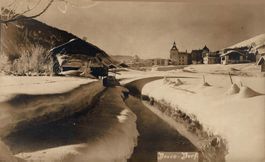 Davos Dorf im Winter