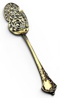 Antike Gebäckschaufel Silber 950 Vermeil circa 1900 France