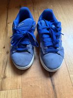 Adidas Sneaker blau Wildleder Grösse 40 2/3