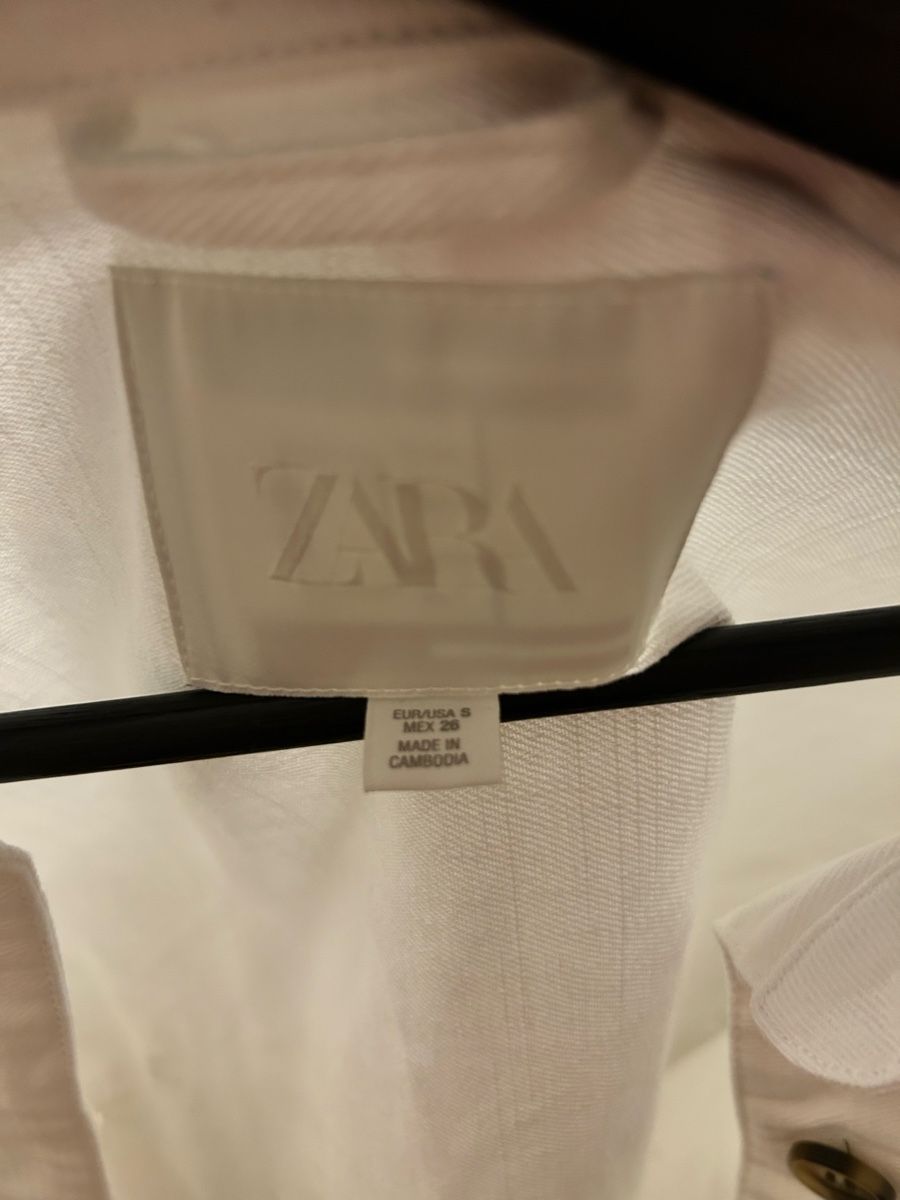 Zara Giacche: Weisse Jeansjacke von Zara – Nuovo (secondo la descrizione) da Basel venduto da ala_7nd2 2